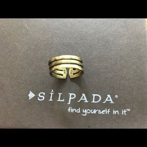 Silpada brass midi ring✨